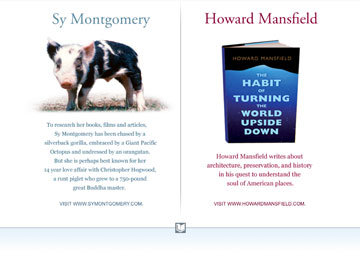 Authorwire: Howard Mansfield & Sy Montgomery Web Site