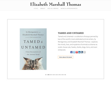 Elizabeth Marshall Thomas Web Site